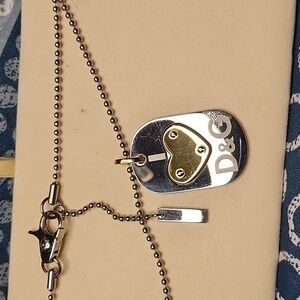 D&G DOLCE & GABBANA NECKLACE LOVE JEWEL